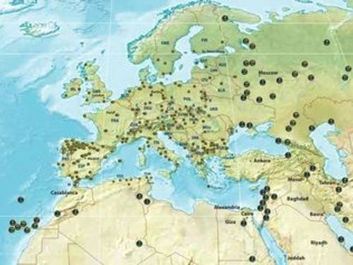 Aktuelle Weltkarte der Biosphärenparks